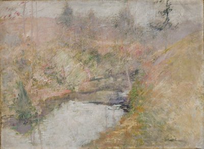 Hemlock Pool av John Henry Twachtman