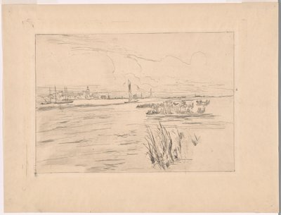 Holland Dykes av John Henry Twachtman