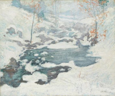 Icebound, c.1889 av John Henry Twachtman