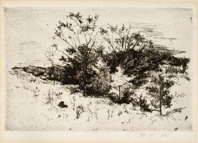 Landskap nära Cincinnati av John Henry Twachtman