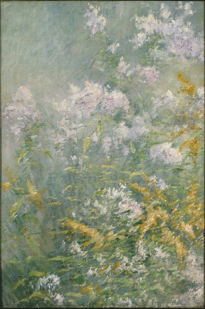 Ängsblommor (Golden Rod and Wild Aster), ca 1892 (olja på duk) av John Henry Twachtman