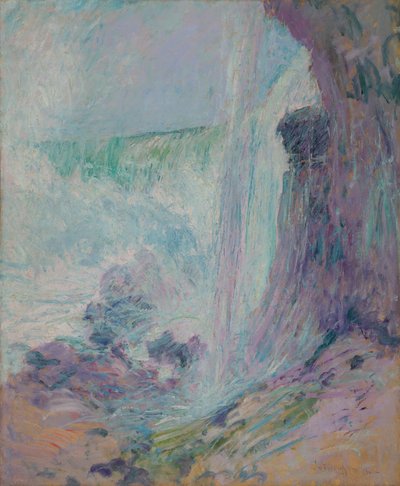 Niagarafallen, ca. 1894. av John Henry Twachtman