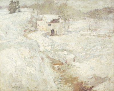 Vinterlandskap, 1890-talet av John Henry Twachtman