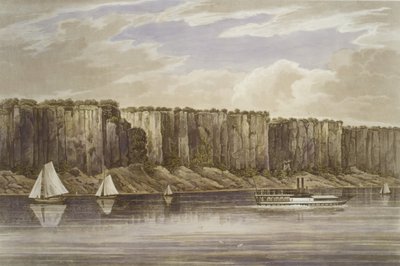 Palisades nr. 19, Hudson River Portfolio, 1823-24. av John Hill