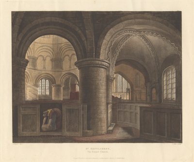 S:t gravar, Rundkyrkan av John Hill