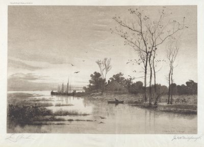 Shrewsbury River av John Hill Millspaugh