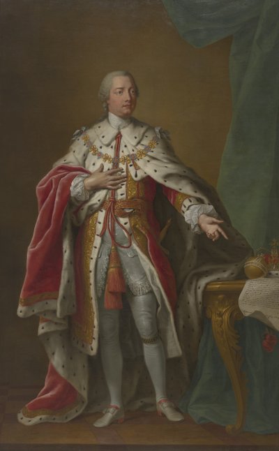 George III (1738-1820) av John Hoppner