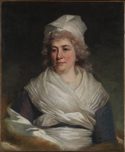 Fru Richard Bache (Sarah Franklin, 1743-1808) av John Hoppner