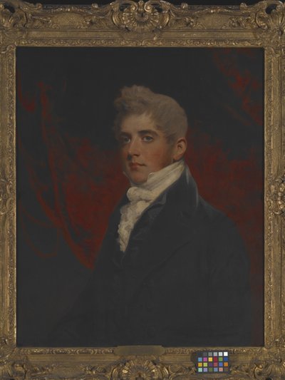 Porträtt av William Inigo Jones (olja på duk) av John Hoppner