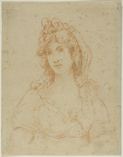 Porträtt av Lady av John Hoppner