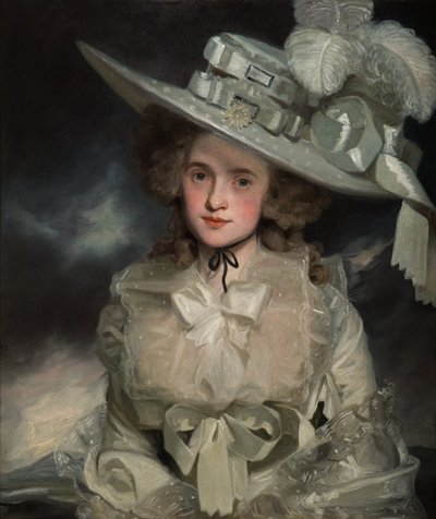 Porträtt av Mary Boteler från Eastry, Kent, 1786 av John Hoppner