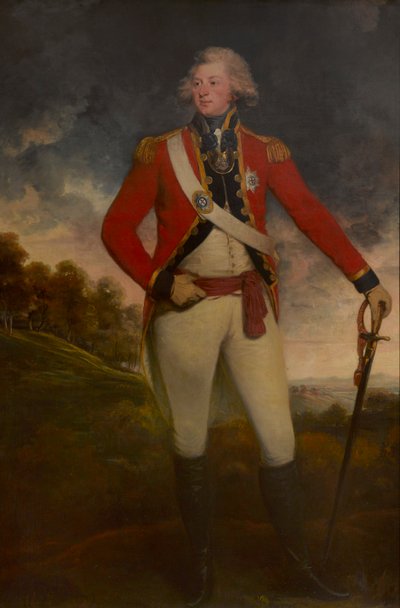 ヨークとアルバニーの公爵（カンヴァスに油彩）スウェーデン語 av John Hoppner