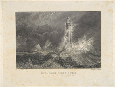 Bell Rock fyr av John Horsburgh