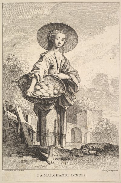 Ägghandlaren, 1741-63. av John Ingram