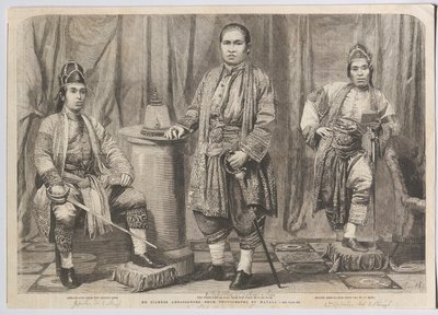E.H. (sic!) Siamesiska ambassadörer av John Jabez Edwin Mayall