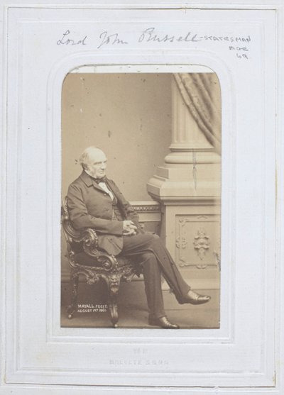 Lord John Russell av John Jabez Edwin Mayall