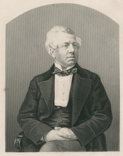 George William Frederick Howard, graverad av D.J. Pund från ett fotografi, från 