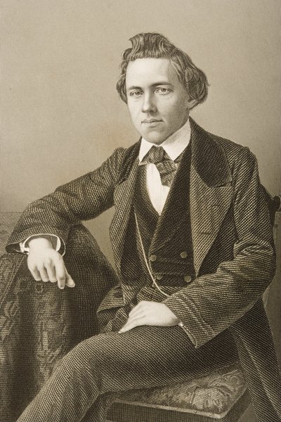 Paul Charles Morphy (1837-84) na vaneina e D.J. Pau mai se ata, mai le 