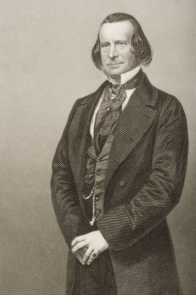 Samuel Phelps (1804-78) graveret af D.J. Pund fra et fotografi, fra 