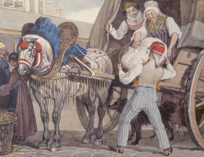 Tvättvagnen, 1822 av John James Chalon