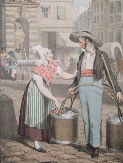 Vattenbäraren, 1821 av John James Chalon