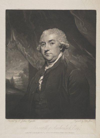 James Boswell från Auchinleck, Esq. av John Jones