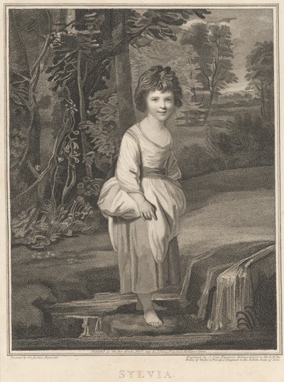 Lady Gertrude Fitzpatrick som Sylvia av John Jones