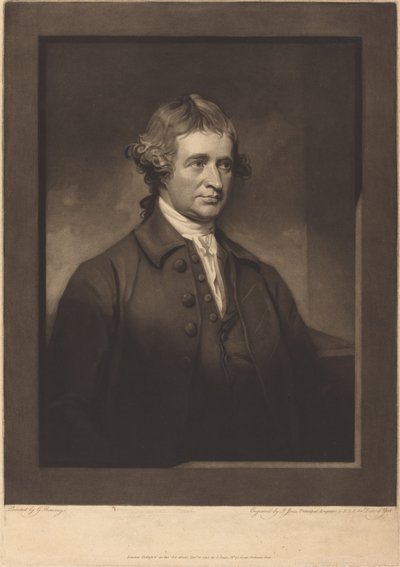 Edmund Burke av John Jones after George Romney