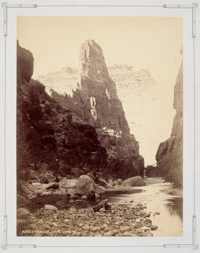 Marmorspira, Kanab Canyon av John K. Hillers