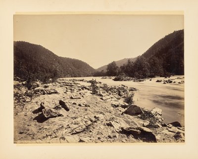 Mountain Island, French Broad, North Carolina av John K. Hillers