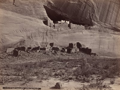 Ruiner av klippboningar, Canyon de Chelly av John K. Hillers