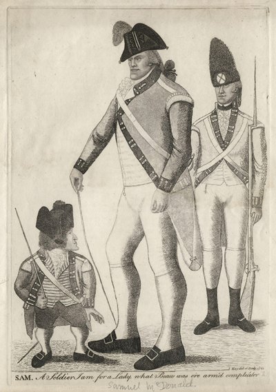 George ("Geordie") Cranstoun; Samuel McDonald; Okänd man av John Kay av John Kay