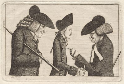 Henry Home, Lord Kames; Hugo Arnot; James Burnett, Lord Monboddo av John Kay av John Kay
