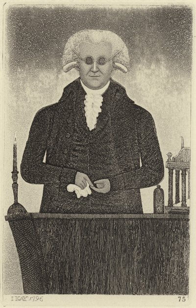 Porträtt av Henry Moyes av John Kay
