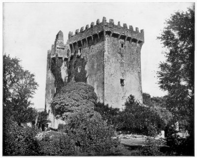 Blarney Castle, Irland, 1800-talet. av John L. Stoddard