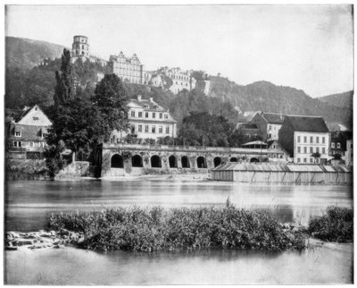 Heidelberg slott, Tyskland, sent 1800-tal. av John L. Stoddard