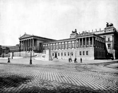 Parlamentets hus, Wien, 1893. av John L. Stoddard