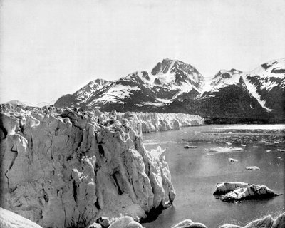 Muir Glacier, Alaska, USA, 1893. av John L. Stoddard
