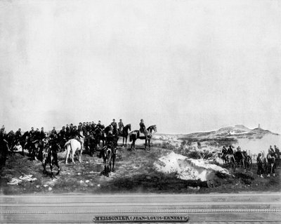 Napoleon III i slaget vid Solferino, 1859, 1893. av John L. Stoddard