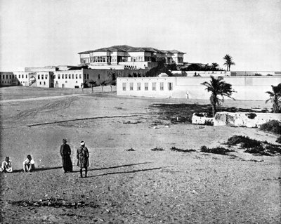 Palace and Harem, Alexandria, Egypten, 1893. av John L. Stoddard