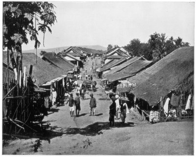 By nära Calcutta, Indien, sent 1800-tal av John L. Stoddard