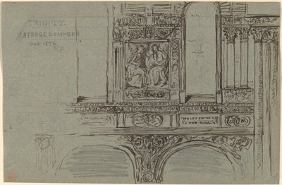 Trinity Church, Boston (skepp) - Mural Study av John La Farge