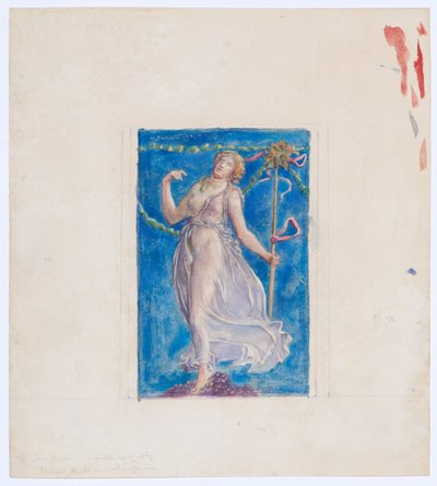 En Bacchante av John La Farge or Lafarge