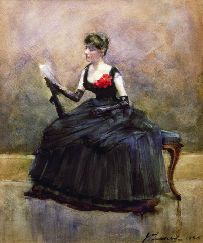 På balen (wc på papper) av John Lavery