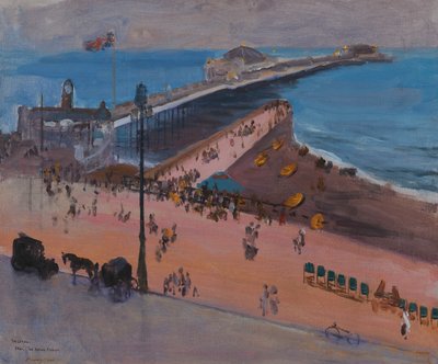 Brighton från Royal Albion av John Lavery