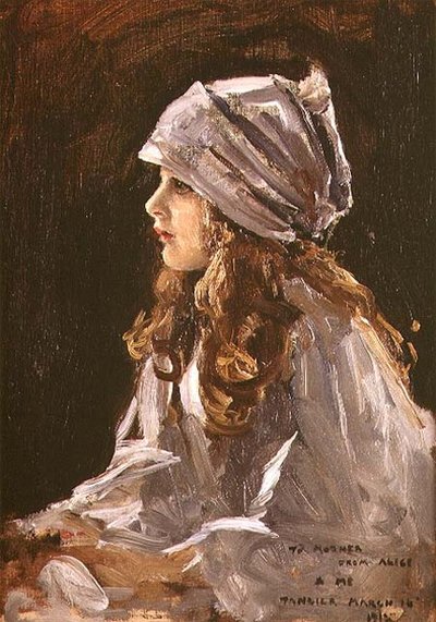 Porträtt av konstnärens dotter, Alice av John Lavery