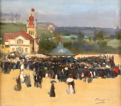 De blå ungrarna, 1888 av John Lavery