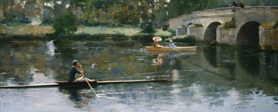 Bron vid Grez av John Lavery