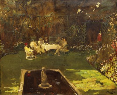 Trädgården i Ardilea av John Lavery