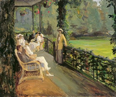 Verandan, 1912 av John Lavery